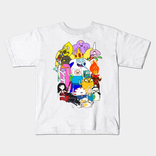 Adventure Time. Kids T-Shirt by Plushism